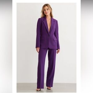 Dynamite purple suit set